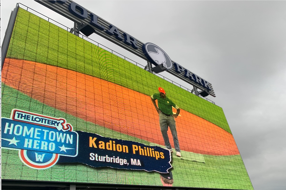 Sturbridge Home Town Hero at WooSox